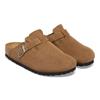 Birkenstock Boston Suede Leather - Dark Tea